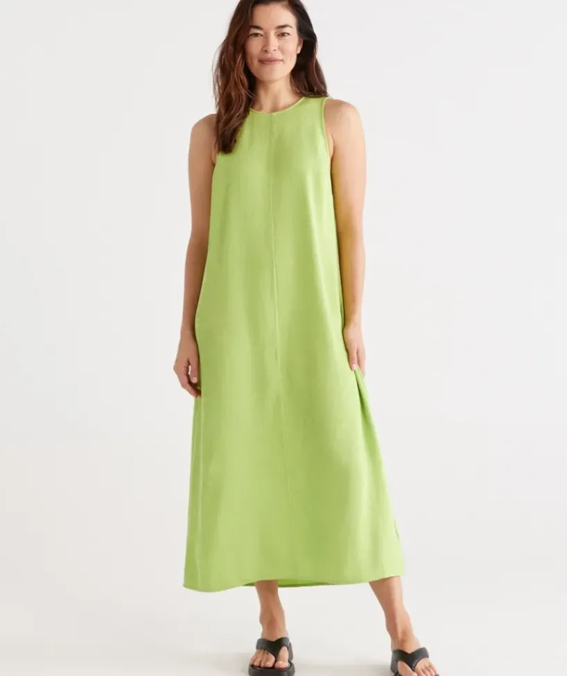Crinkle Column Dress<Sussan Outlet