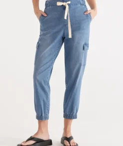 Denim Carpenter Pocket Jogger<Sussan Online