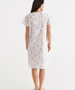 Ditsy Gingham Nightie<Sussan Discount