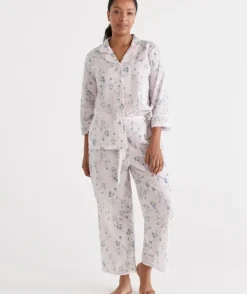 Ditsy Gingham Pyjama Set<Sussan Online