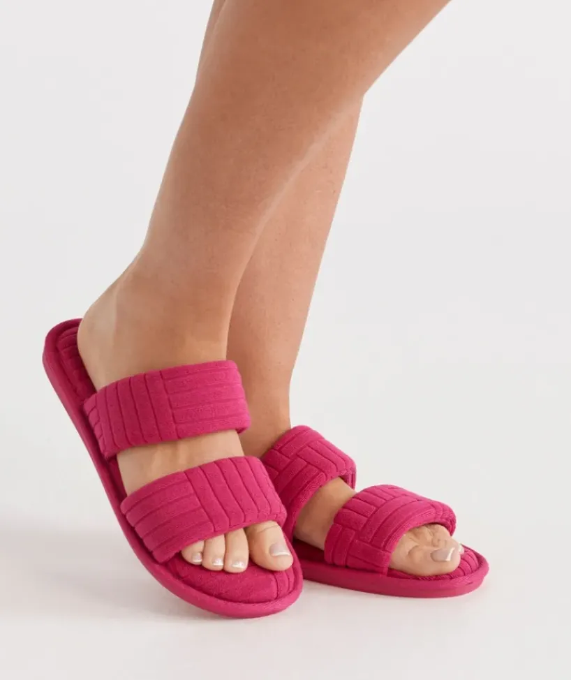 Double Strap Slipper<Sussan Hot
