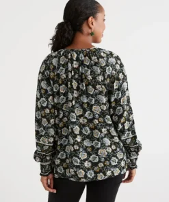 Etched Petal Top<Sussan
