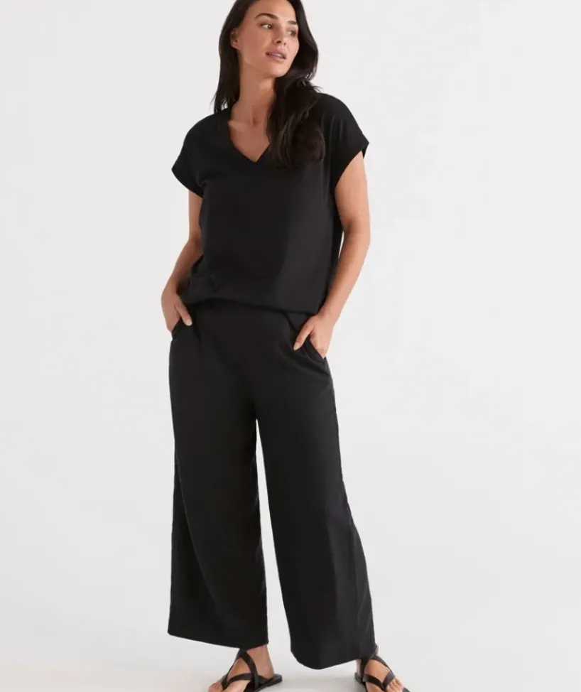 Flat Front Culotte<Sussan Outlet