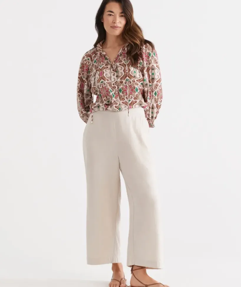 Flat Front Culotte<Sussan Online