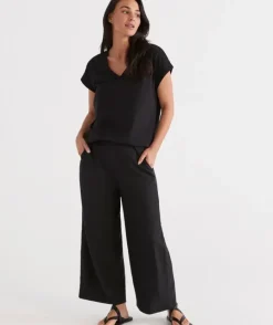 Flat Front Culotte<Sussan Clearance