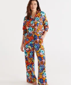 Floral Print Pyjama Set<Sussan Hot