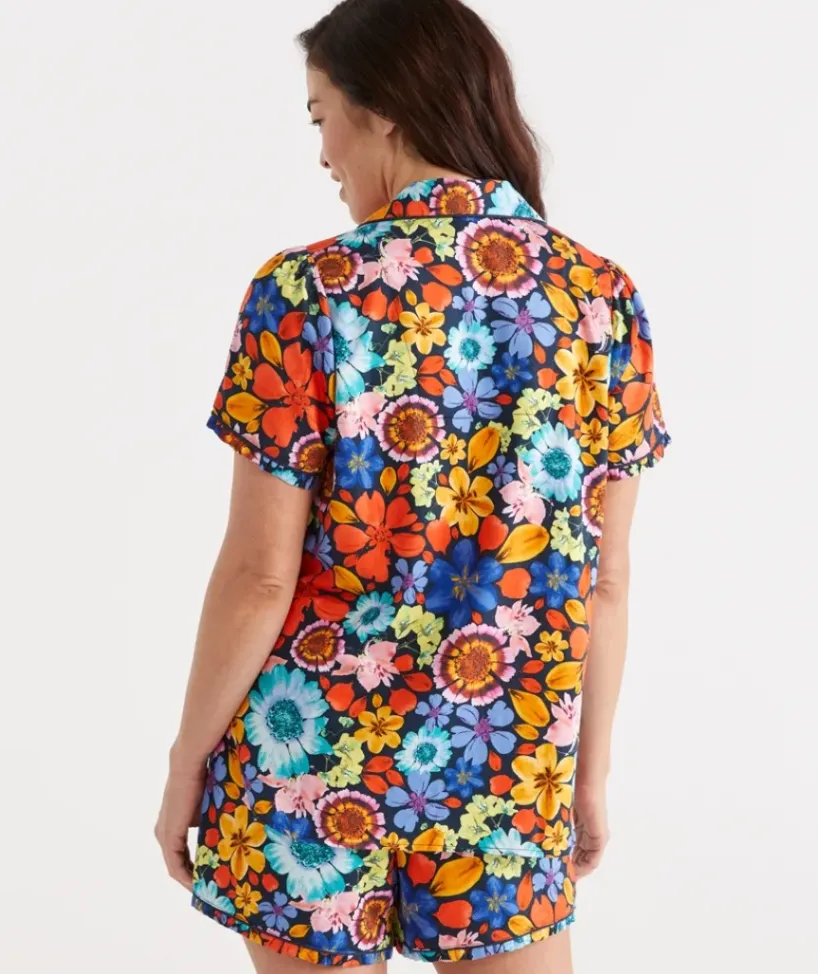 Floral Print Shortie Pyjama Set<Sussan Best