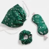 Floral Print Sleep Silk Set<Sussan