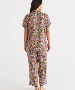 Floral Relaxed Pyjama Set<Sussan