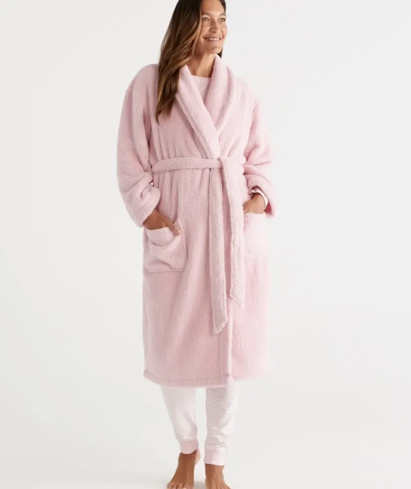 Fluffy Dressing Gown<Sussan Clearance