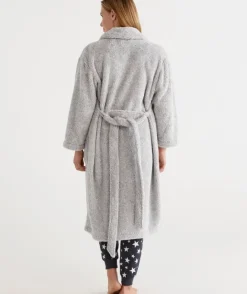 Fluffy Dressing Gown<Sussan Best