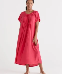 Gathered Longline Nightie<Sussan Hot