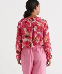 Hothouse Floral Blouse<Sussan Hot