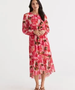 Hothouse Floral Dress<Sussan New