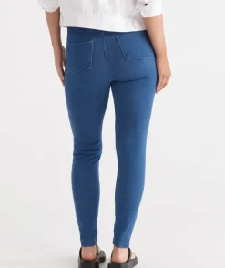 Knit Denim Legging<Sussan