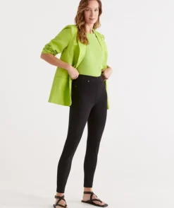 Knit Denim Legging<Sussan Best