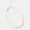 Layered Chain Necklace<Sussan New