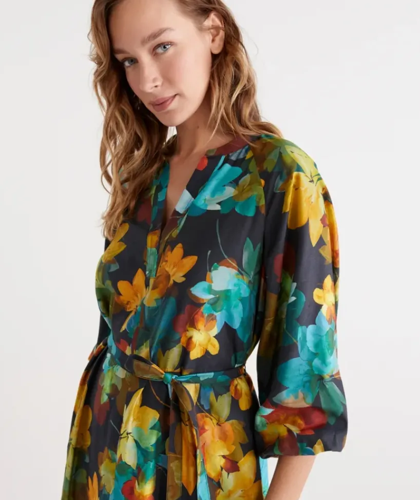 Layered Floral Dress<Sussan Sale