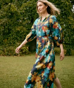 Layered Floral Dress<Sussan Sale