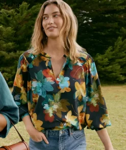 Layered Floral Top<Sussan Hot
