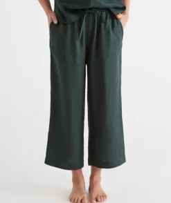 Linen ¾ Wide Leg Lounge Pant<Sussan Sale