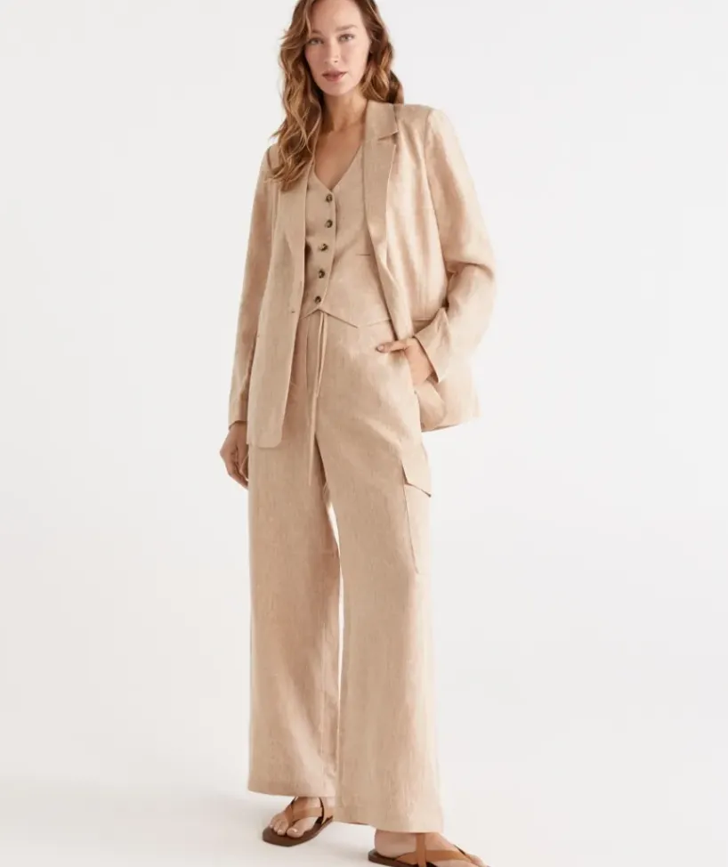 Linen Cargo Pant<Sussan Hot
