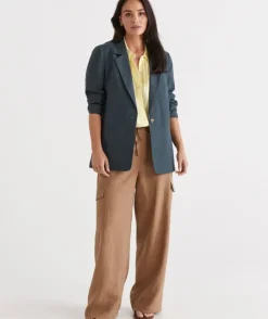Linen Cargo Pant<Sussan