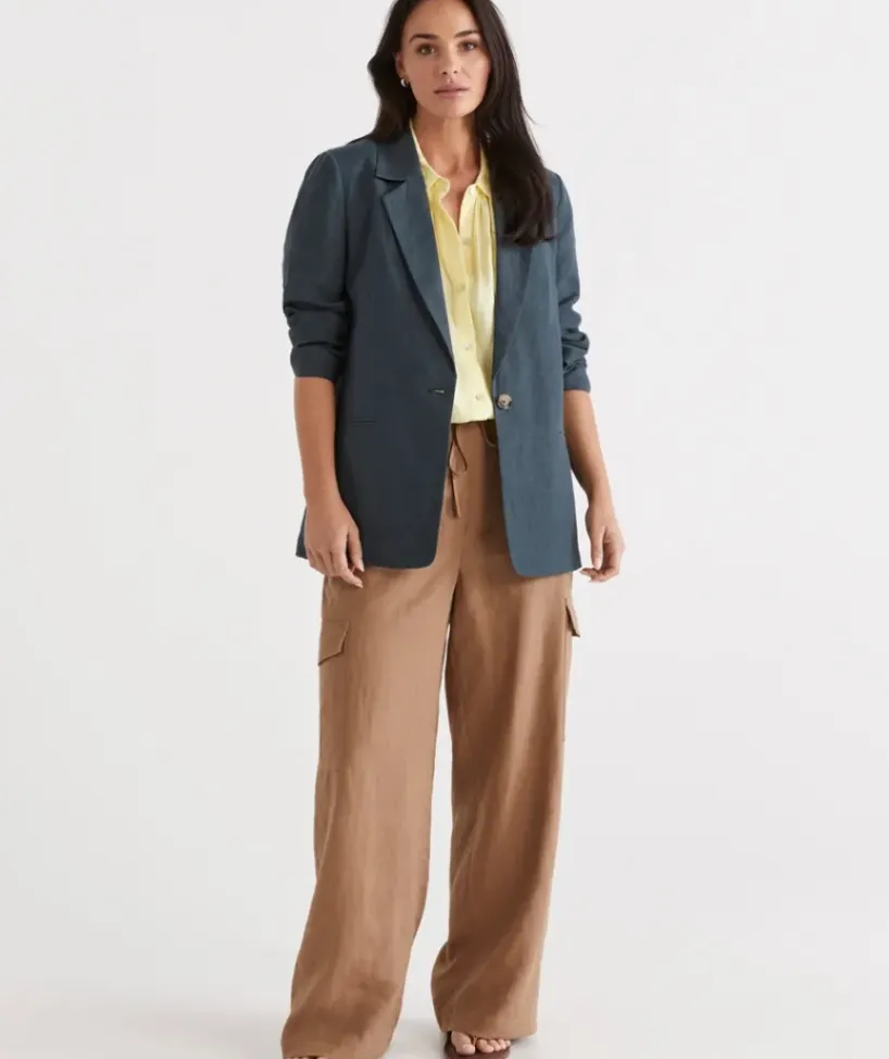 Linen Cargo Pant<Sussan Clearance