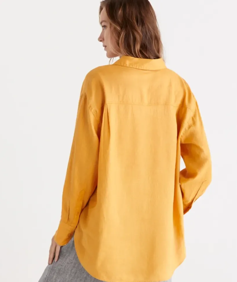 Linen Everyday Shirt<Sussan