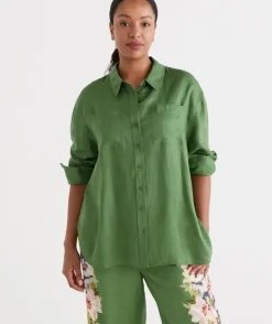 Linen Everyday Shirt<Sussan