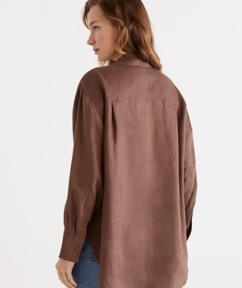 Linen Everyday Shirt<Sussan