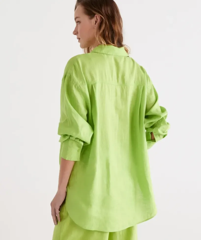 Linen Everyday Shirt<Sussan