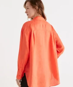 Linen Everyday Shirt<Sussan