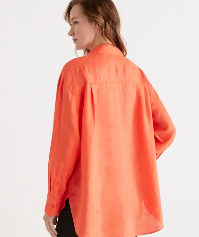 Linen Everyday Shirt<Sussan
