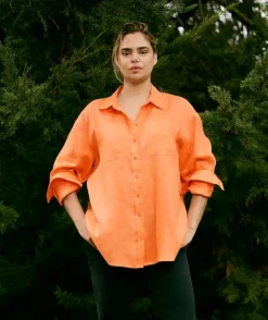 Linen Everyday Shirt<Sussan