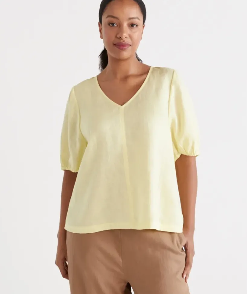 Linen Midsummer Tee<Sussan New