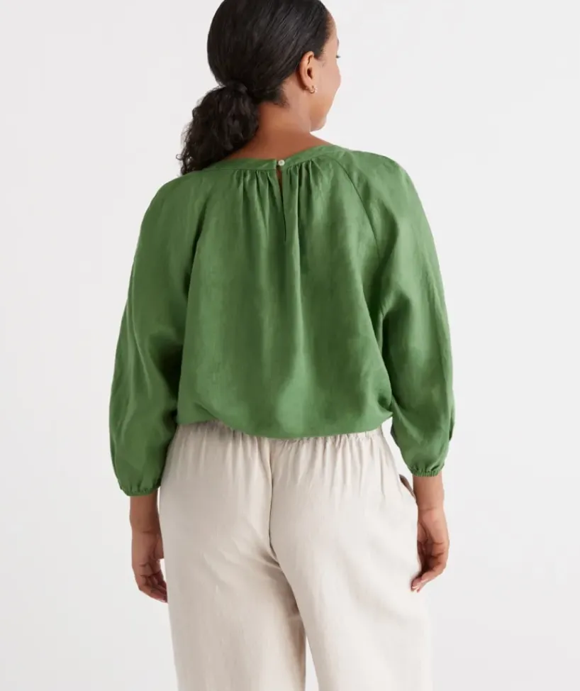 Linen Picnic Tee<Sussan Discount