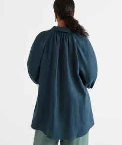 Linen Raglan Shirt<Sussan Sale