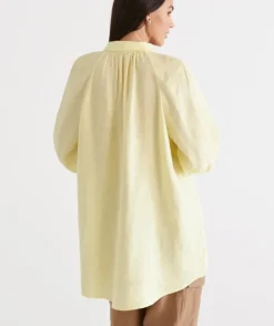Linen Raglan Shirt<Sussan Sale