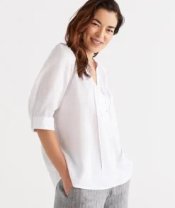 Linen Top<Sussan Clearance