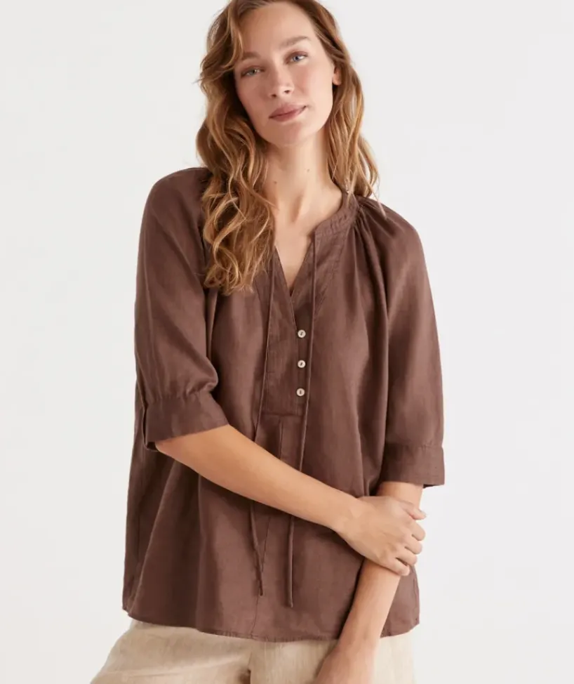 Linen Top<Sussan Clearance