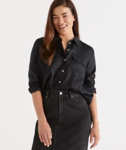 Linen Urban Shirt<Sussan New