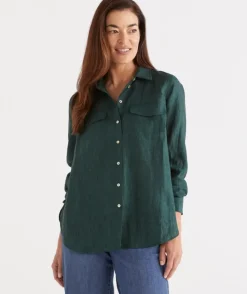 Linen Urban Shirt<Sussan New
