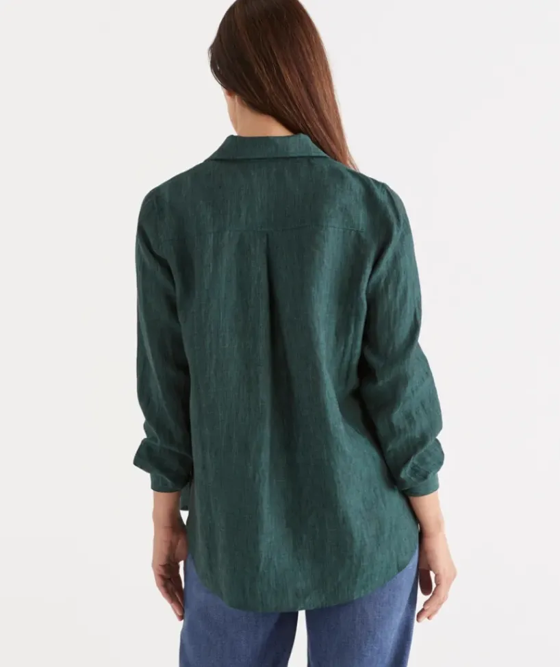 Linen Urban Shirt<Sussan Hot