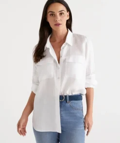 Linen Urban Shirt<Sussan Online
