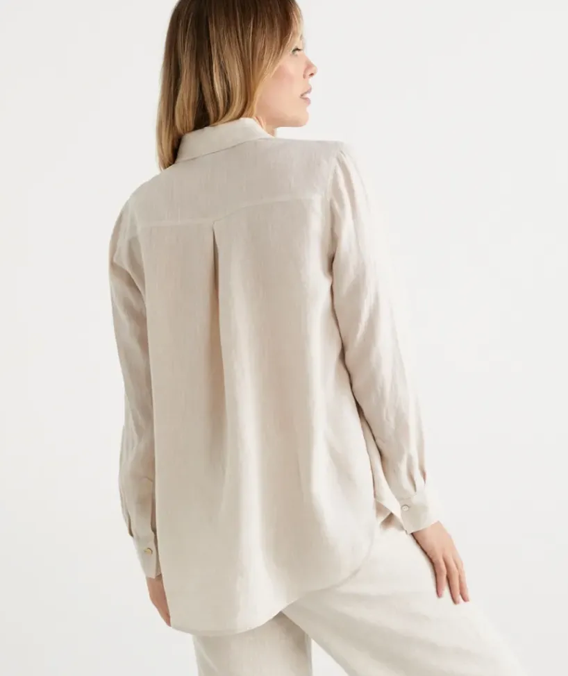 Linen Urban Shirt<Sussan Online