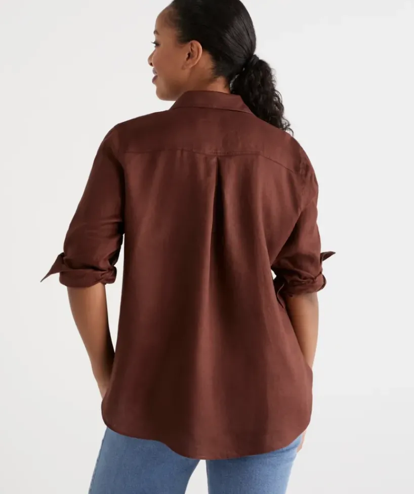 Linen Urban Shirt<Sussan Online