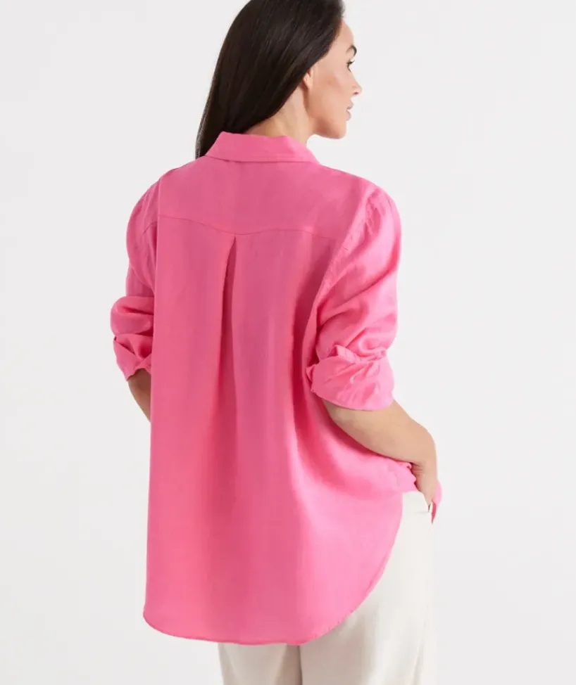 Linen Urban Shirt<Sussan Hot