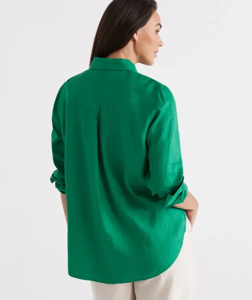 Linen Urban Shirt<Sussan Best
