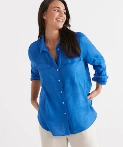 Linen Urban Shirt<Sussan Best